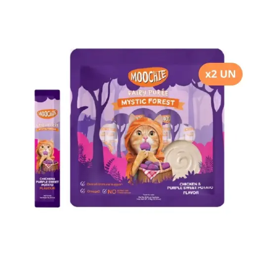 Moochie gato lickable pollo con camote