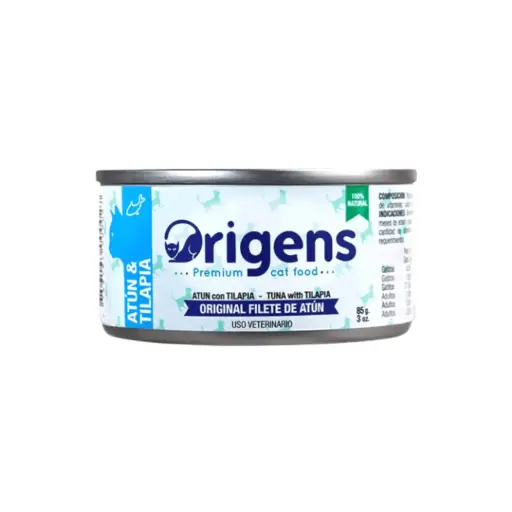 Origens filete de atun con tilapia 85 gr