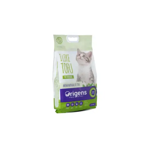 Origens arena organica de tofu con aroma de te verde 2.85 kg