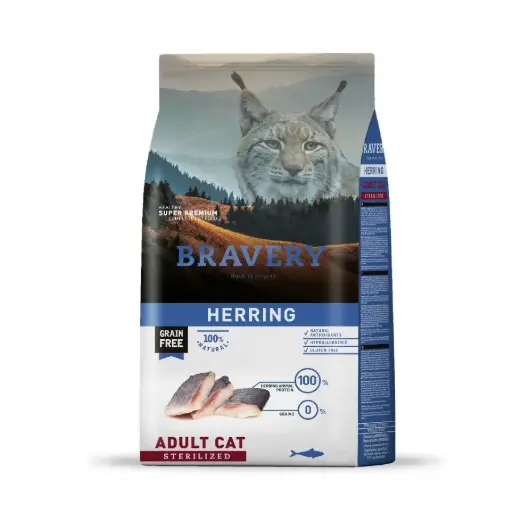 Bravery herring adult cat sterilized