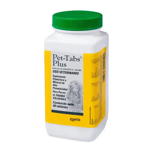 Zoetis pet tabs plus suplemento vitaminico