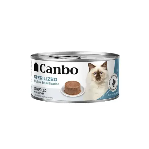 Canbo gato pate adulto esterilizado con pollo 85 gr