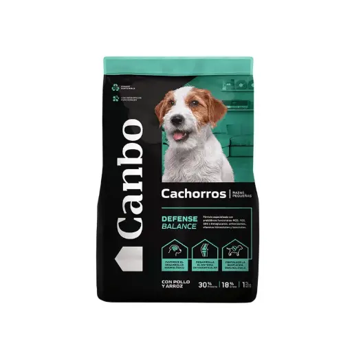 Canbo balance cachorro pollo razas quepeñas