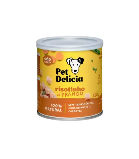 Pet Delicia Perro Risotto de Pollo 320 gr