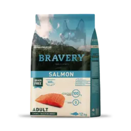 Bravery salmon adulto Large/Medium Breed