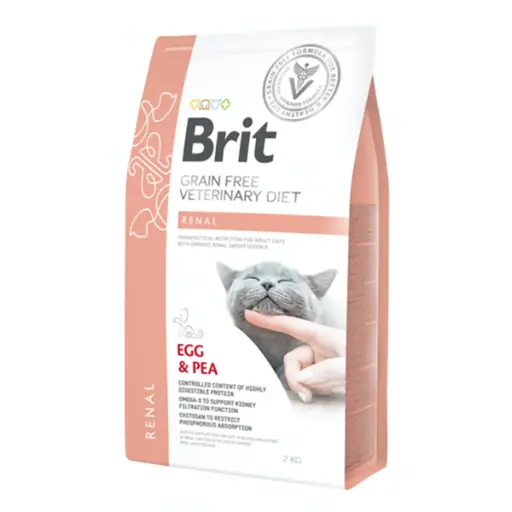 Brit gf vet diets cat renal 2 kg
