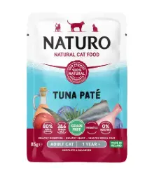 Naturo Paté de Atún para gato adulto 85 gr