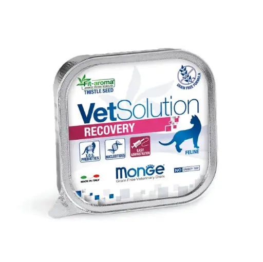 Monge vet solution feline recovery alutray 100 gr