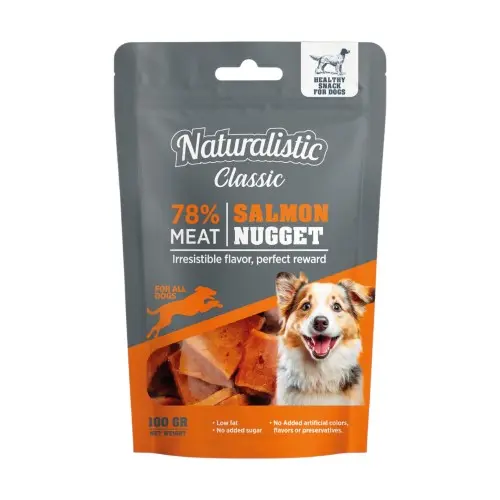 Naturalistic clasic salmon nuggets x 100gr 