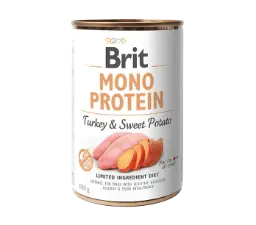 Brit mono protein turkey & sweet potato 400 gr
