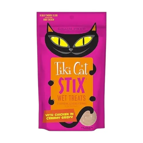 Tiki Cat Stix treats chicken mousse x 6 sticks