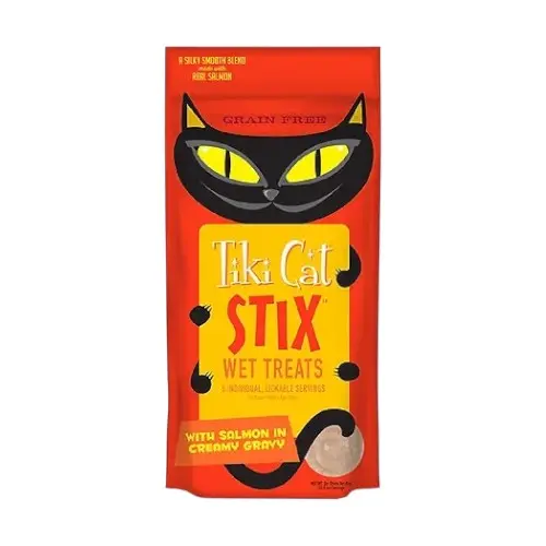 Tiki Cat Stix treats salmon mousse x 6 sticks 