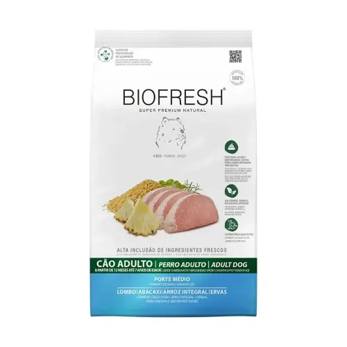 Biofresh perro adulto mediano sabor cerdo