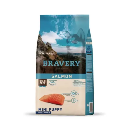 Bravery salmon mini adult small breeds