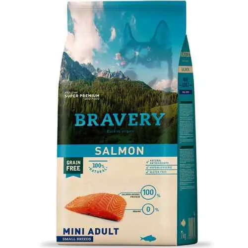 Bravery salmon mini adult small breeds