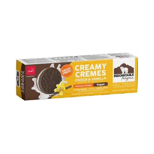 Indomitable rellena de crema libre de granos sabor choco & vainilla caja 120 gr