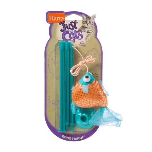 Hartz gone fishin cat toy