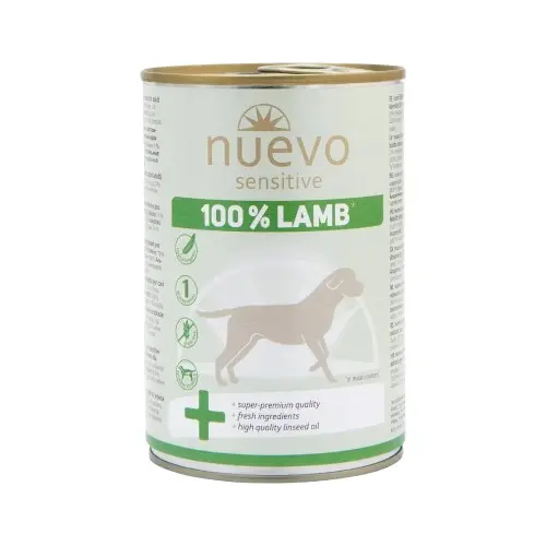 Nuevo sensitive perro adulto cordero monoprotein 400 gr