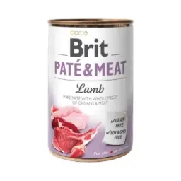 Brit pate y meat lamb