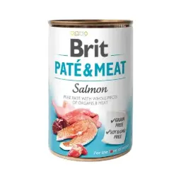 Brit pate y meat salmon