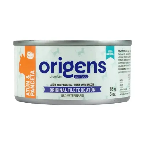 Origens filete de atun con panceta 85 gr