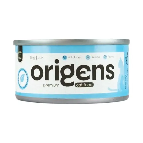 Origens baby mousse con atun y manzana verde 85 gr
