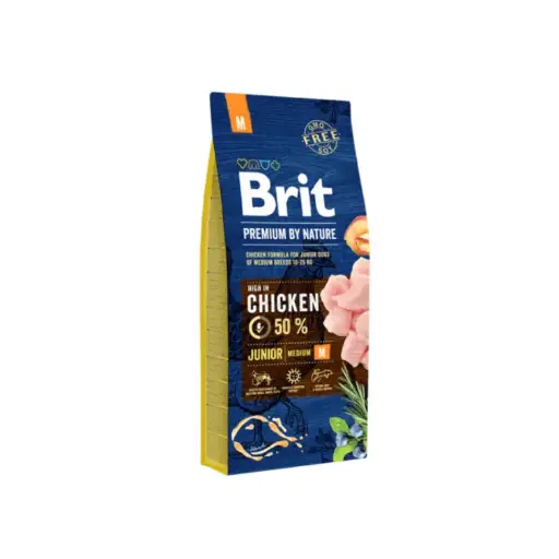 Brit Premiun by Nature Junior Medium Chicken