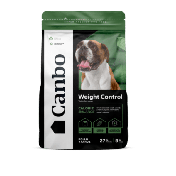 Canbo Dog Weight Control Con Pollo T.Rz Ad Alimento Seco Perro